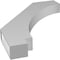 Ekena Millwork 3 1/2-in. W x 26-in. D x 34-in. H Imperial Architectural Grade PVC Knee Brace BRCP035X26X34IMP - alternate 2